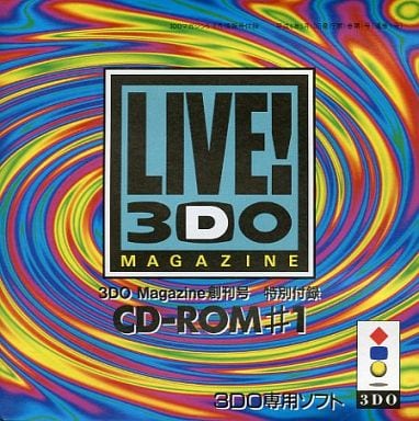ライブ3DOマガジンCD-ROM#1|3DO|徳間書店インターメディア
