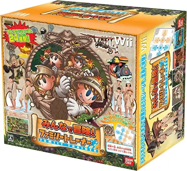 みんなで冒険ファミリートレーナー|Wii(ウィー)|バンダイナムコゲームス