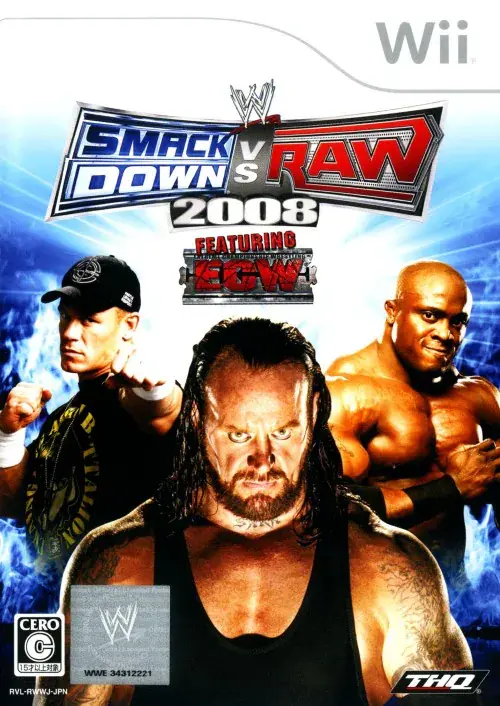 WWE2008SMACKDOWNvsRAW｜Wii（ウィー）｜THQジャパン