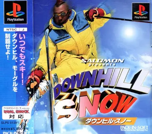 ダウンヒルスノー｜プレイステーション（PS1）｜パックインソフト